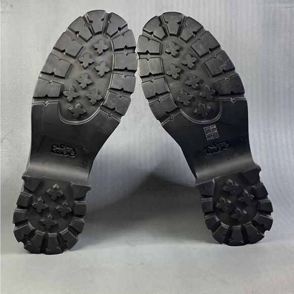 Coach Jayla Lug Sole Black Leather Chelsea Boot womens size 8.5 - Picture 14 of 14